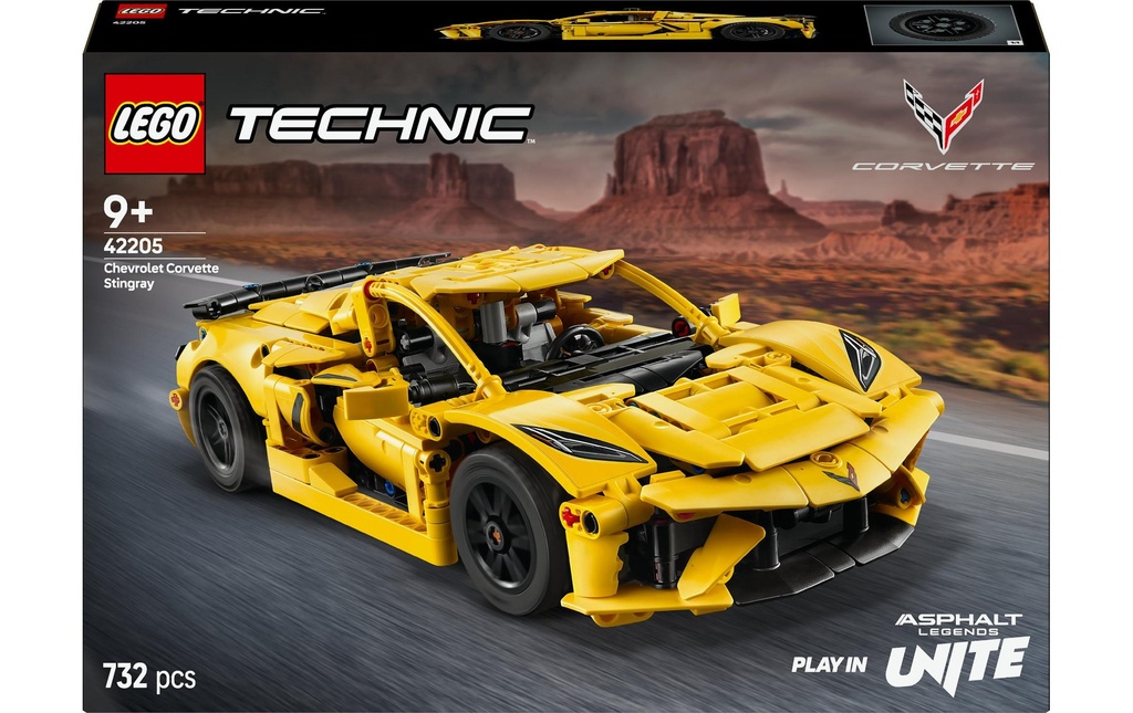 LEGO® Technic Chevrolet Corvette Stingray 42205