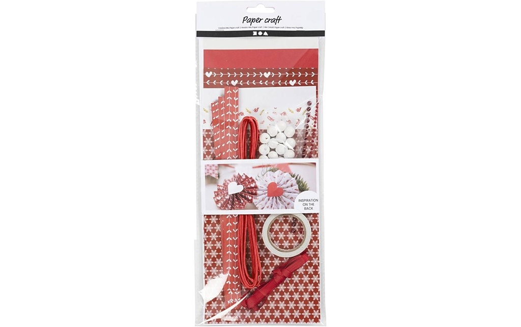 Creativ Company Kits de bricolage Papier Mélange créatif pour la décoration de Noël