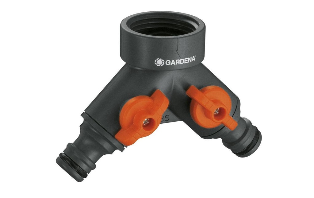 GARDENA Distributeur d’eau Filetage 33,3 mm (G1), vanne 2 voies