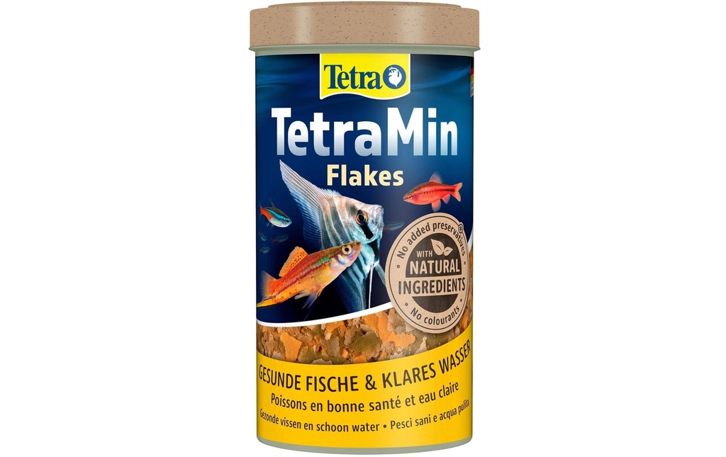 Tetra Aliments de base TetraMin Flakes, 500 ml