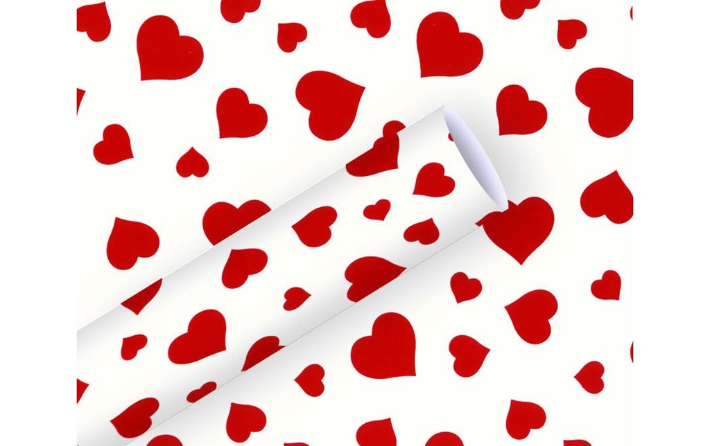 BRAUN + COMPANY Papier cadeau Loverly 2mx70cm (2 pces)