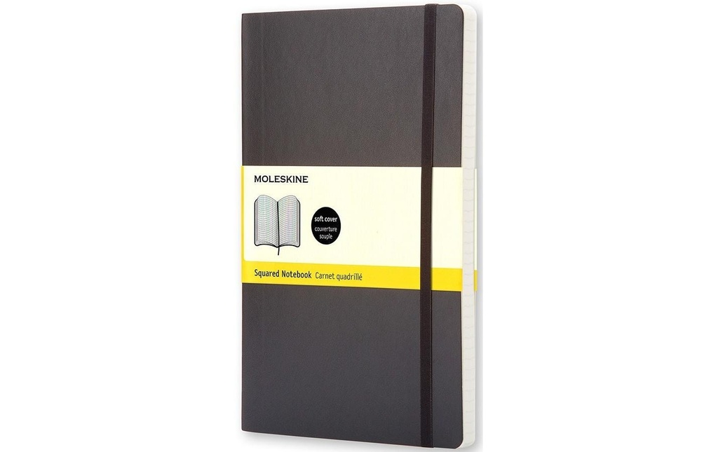 MOLESKINE Liv.note Classic SC A6 qua.noi (192 pces)