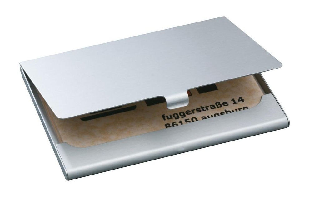SIGEL Etui pr.cartes de visite alu