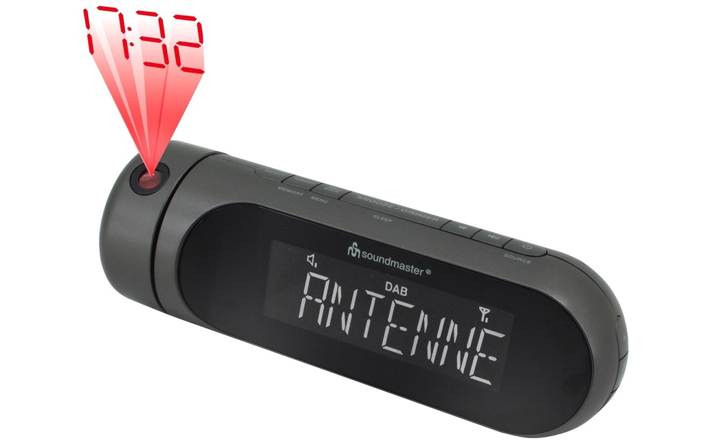 soundmaster Radio-réveil UR6700AN Noir