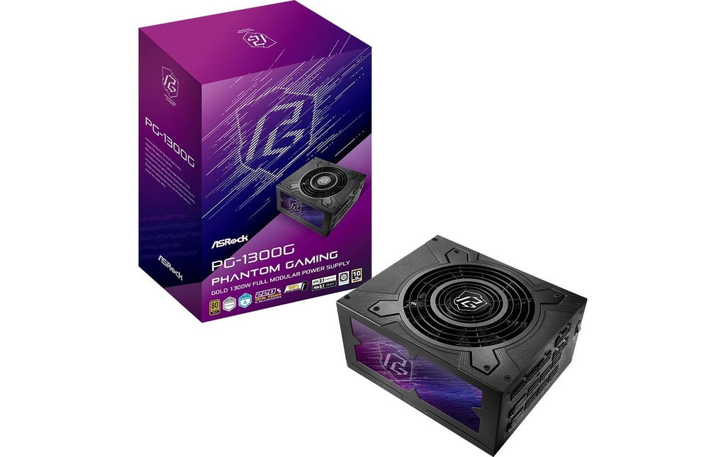ASRock Bloc d’alimentation Phantom Gaming PG-1300G 1300 W
