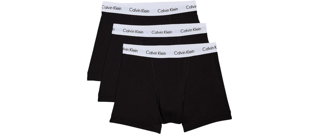 Calvin Klein Wäsche 3P Trunk Noir, XL