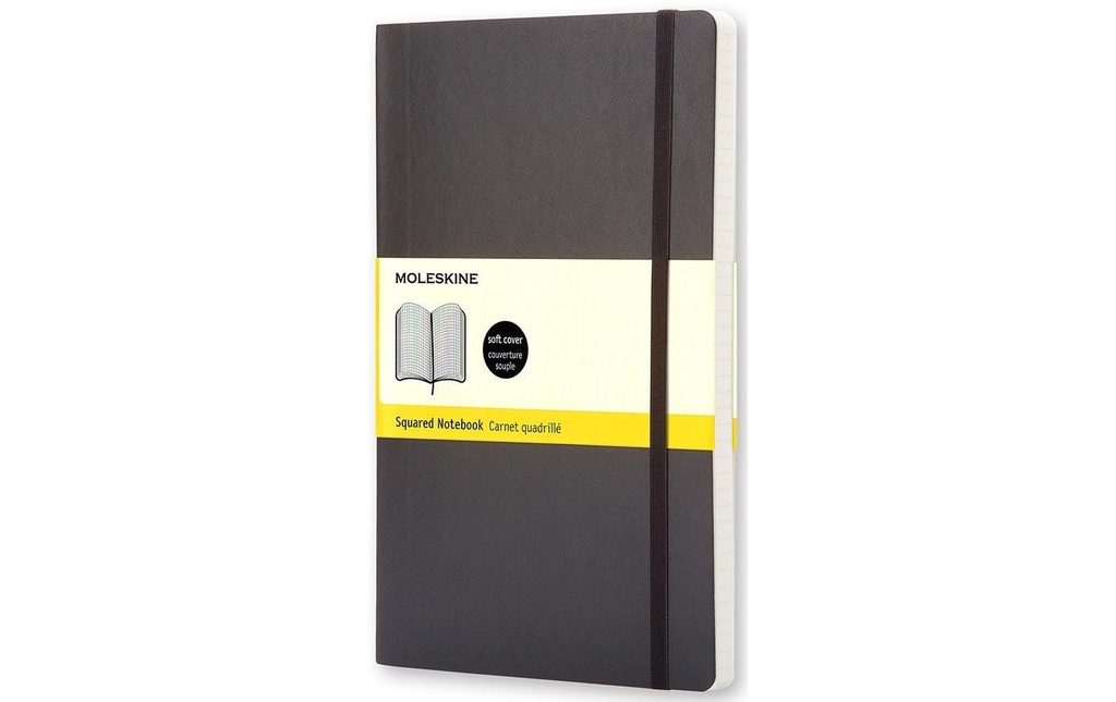 MOLESKINE Liv.note Classic SC A5 qua.noi (192 pces)