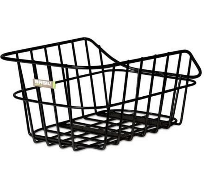 BASIL Panier à vélos Cento Alu Noir