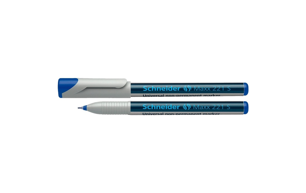 Schneider Stylo à feuilles OHP Maxx soluble dans l'eau Bleu, S
