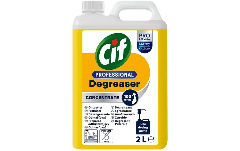 Diversey Pro Formula CIF Dégraissant concentré 2 l