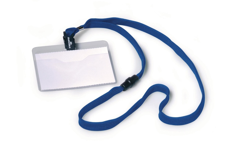 DURABLE Porte-carte 60 x 90 mm 10 pièces, bleu