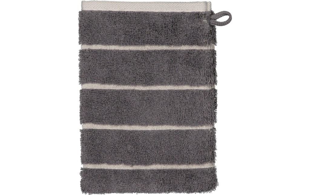 Cawö Gant de toilette Balance Doubleface 16 x 22 cm, Anthracite
