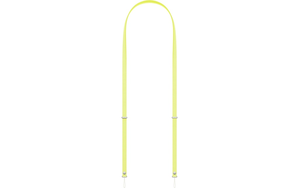 Apple Courroie de crossbody Jaune fluo