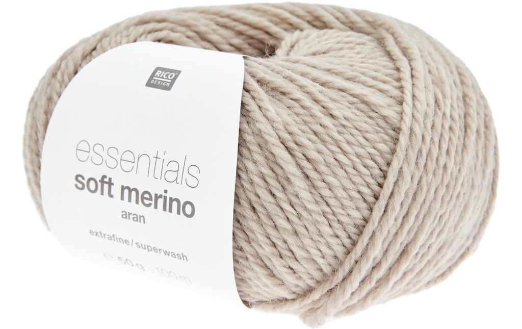 Rico Design Laine Soft Merino aran 50 g, Camel