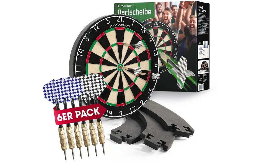 DoYourDart Cible de fléchettes avec Dart-Surround 45 cm