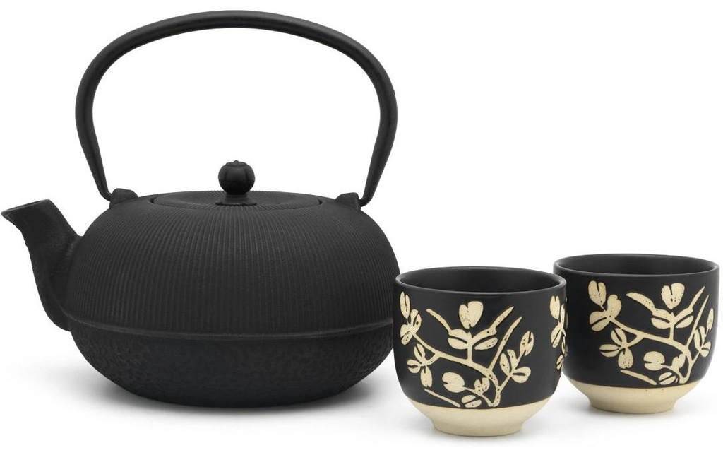 Bredemeijer Théière Sichuan 1.0 litre, 2 tasses incluses