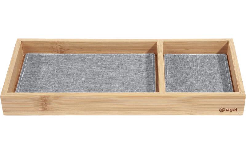 SIGEL Tabl.accessoir.Evestyle bambou