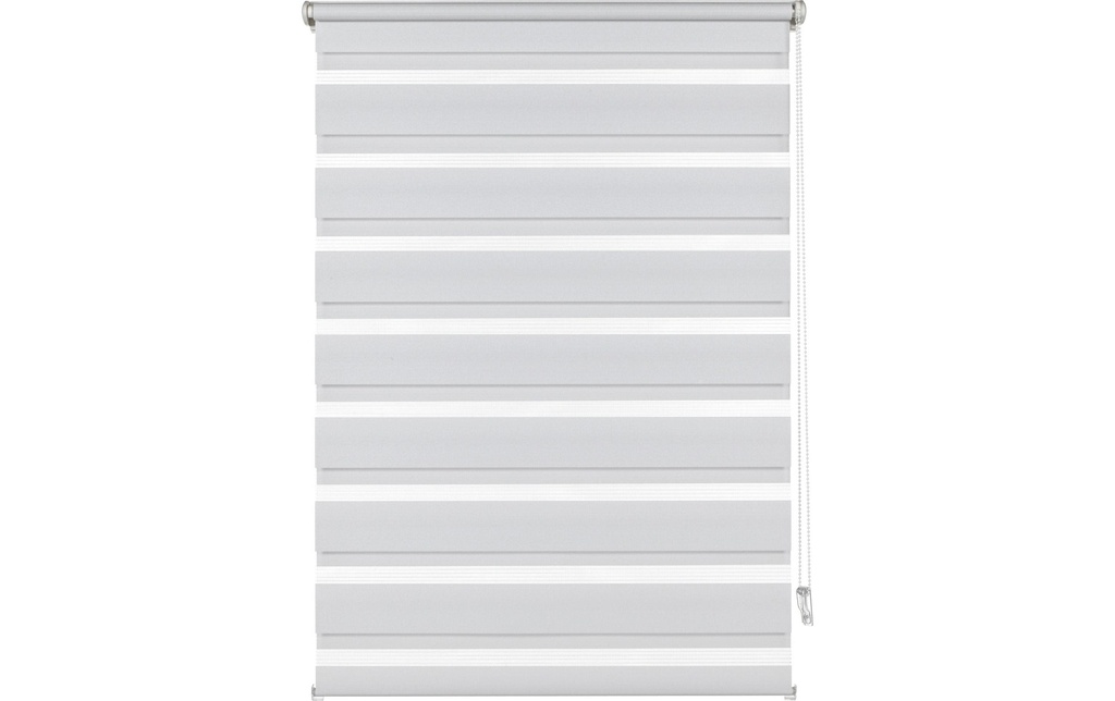 Gardinia Duo Klemmrollo 50 x 150 cm, Blanc