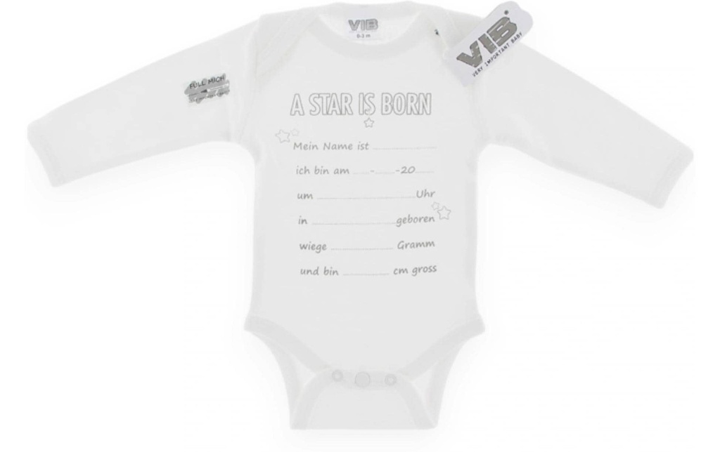 Very Important Baby Corps Une étoile est née Blanc