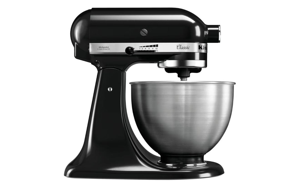 KitchenAid Robot ménager Classic 5K45SSSWH Noir