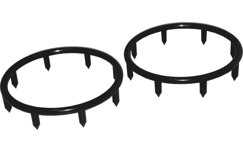 Telesteps Piquets en acier Crampons de sol pour pieds réglables en hauteur