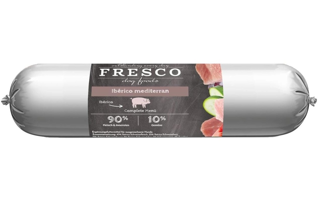 FRESCO Alimentation humide Saucisse Ibérico 400 g