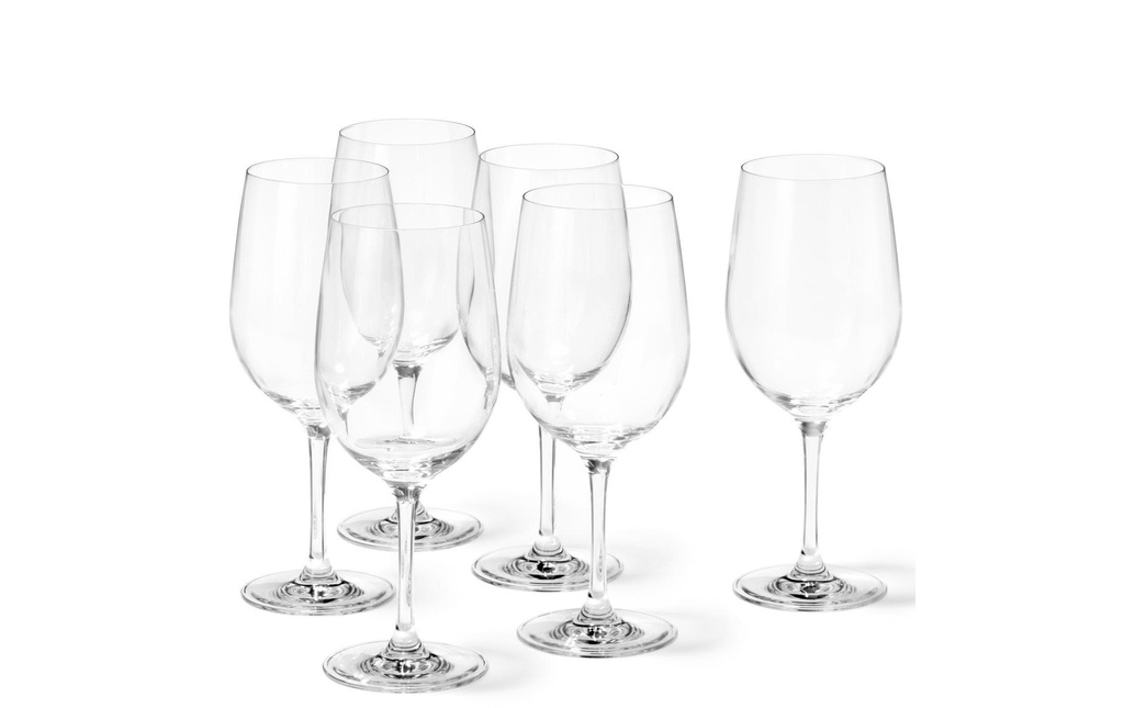 LEONARDO Verre à vin rouge Ciao+ 610 ml, 6 Pièce/s, Transparent