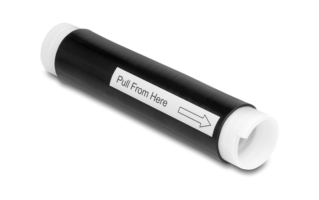 Delock Manchon thermorétractable à froid 0.13 m x 25 mm Noir 2 pièces