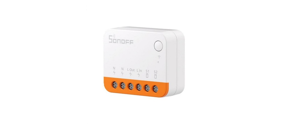 SONOFF Actionneur d'éclairage WLAN MINIR4, 2400 W, 1 fois