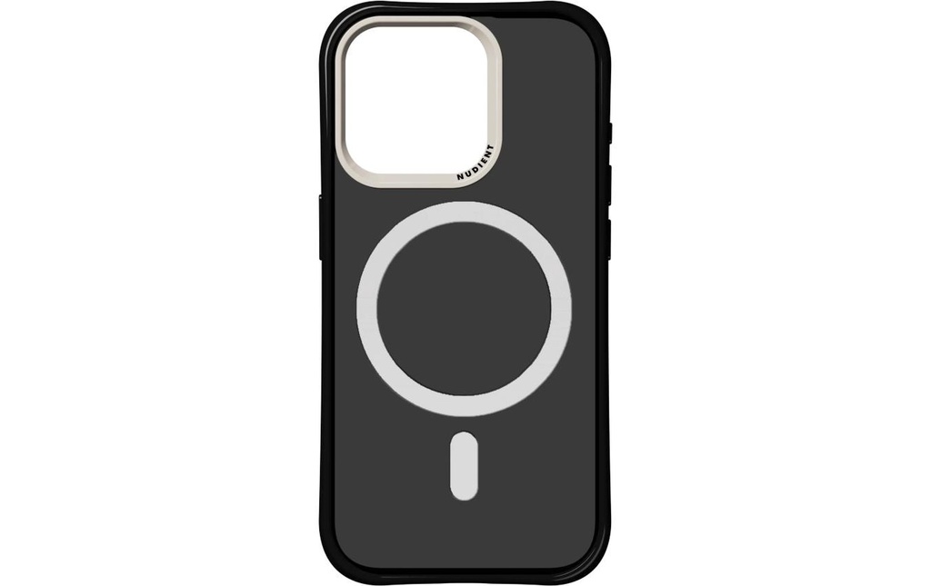 Nudient Coque arrière Form MagSafe iPhone 15 Pro Black