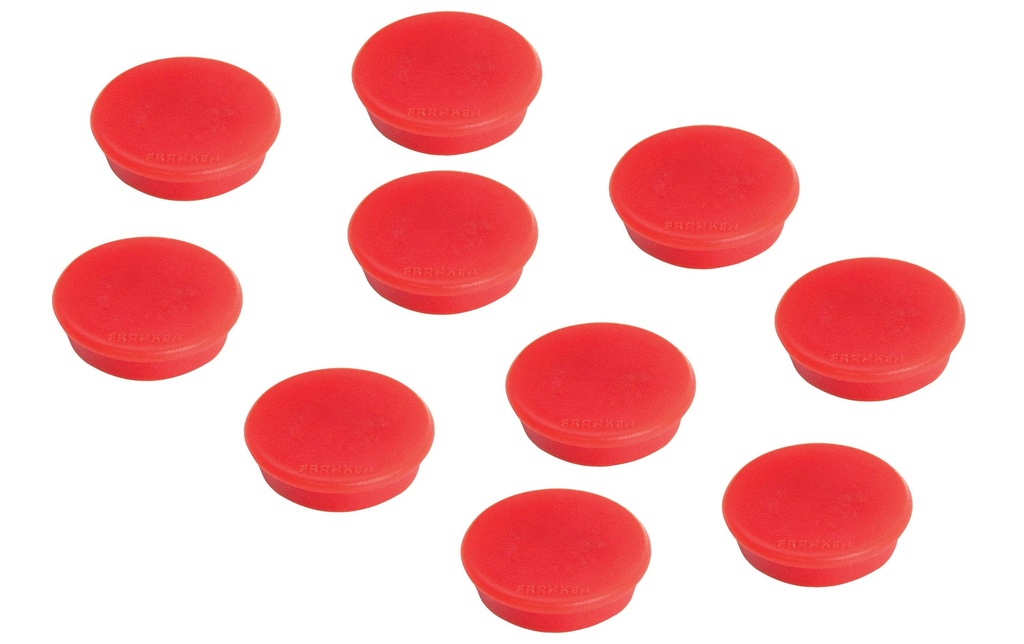Franken Aimant Ø 13 mm, 10 Pièce/s, Rouge