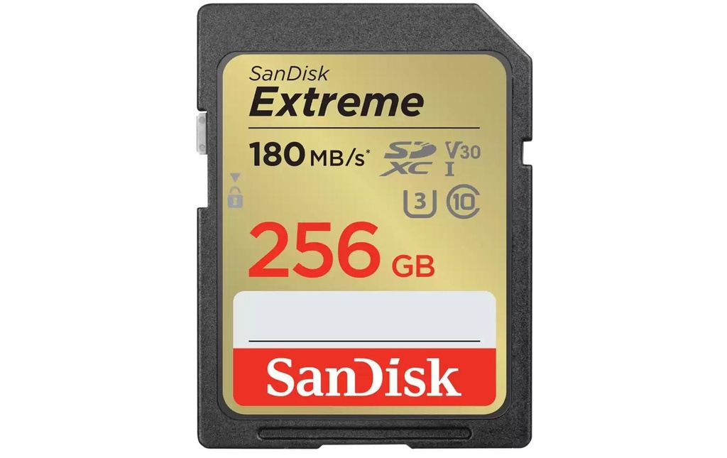 SanDisk Carte SDXC Extreme 256 GB