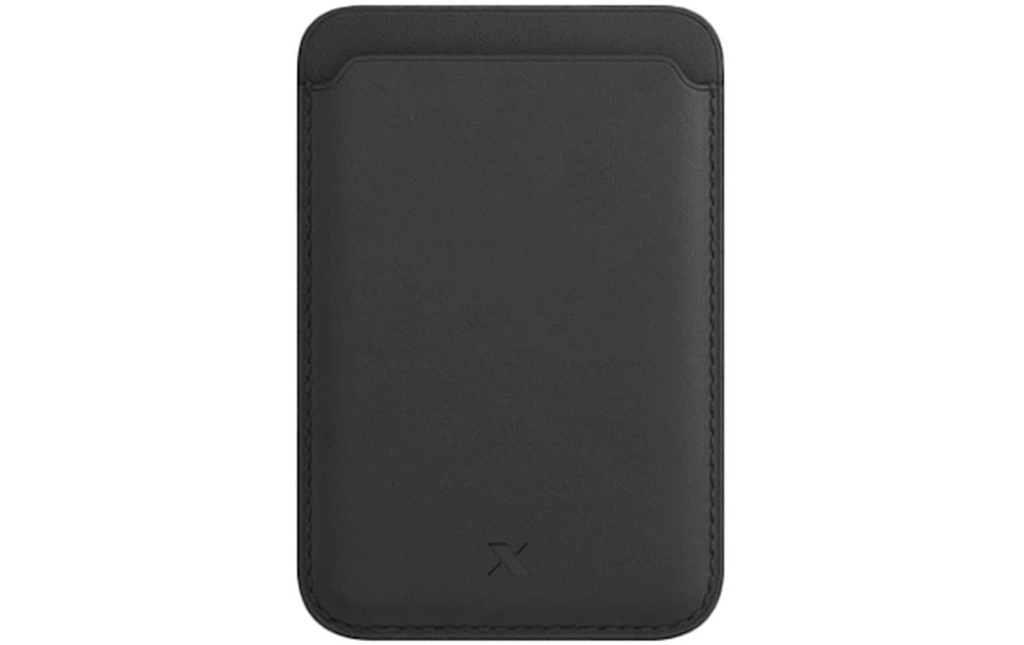 Nevox MagWallet cuir véritable Noir