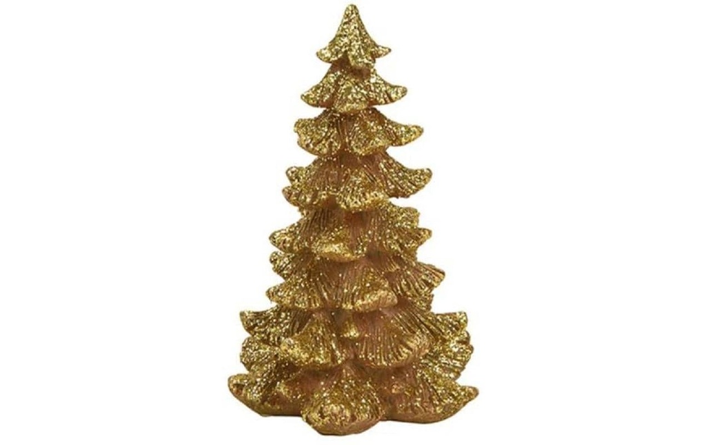 G. Wurm Sapin de Noël Or, 10 x 16 x 10 cm