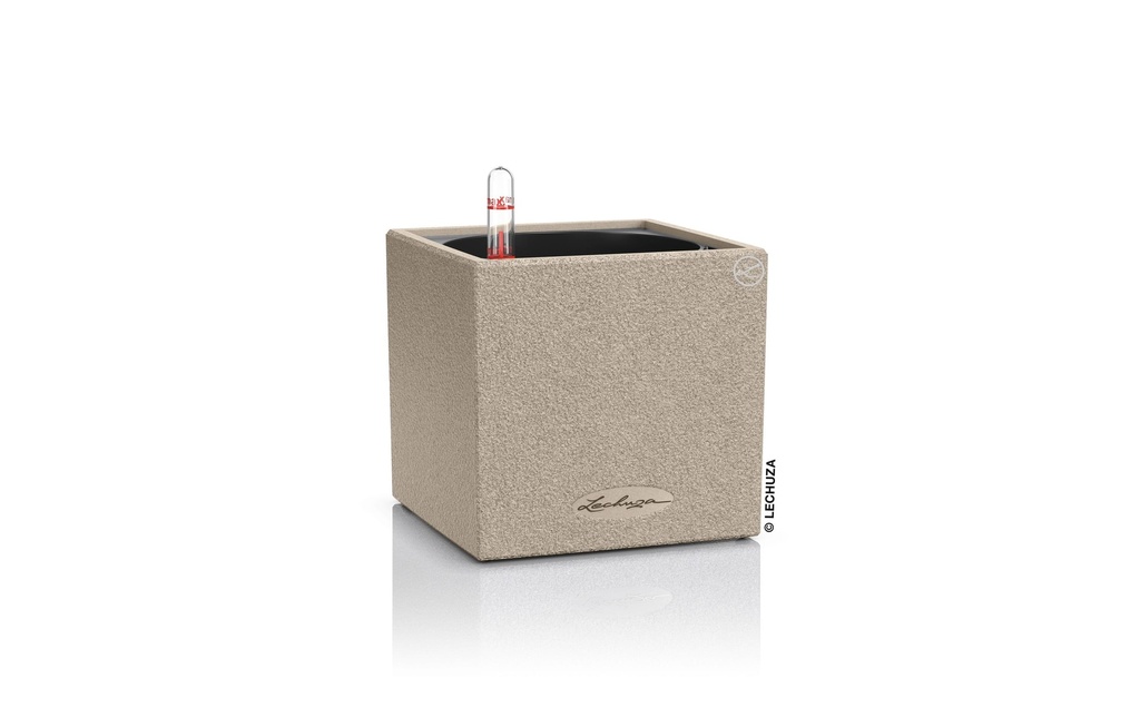 Lechuza Pot de fleur CANTO Stone 14 Beige