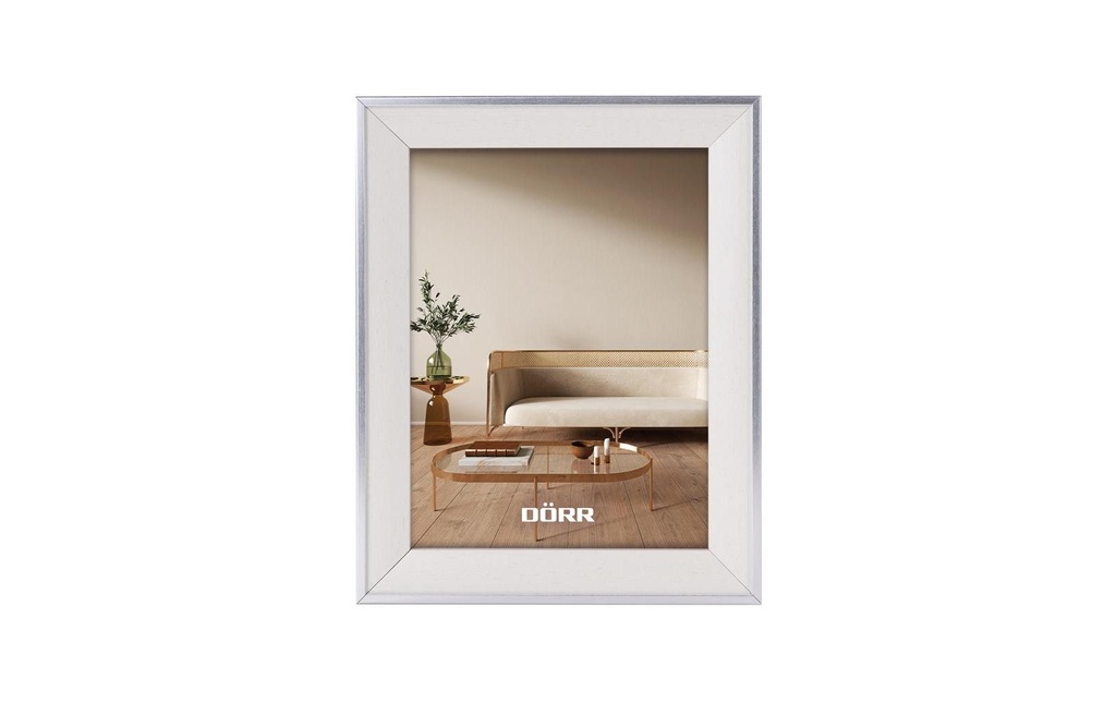 Dörr Cadre photo Villa Blanc mat, 15 x 20 cm