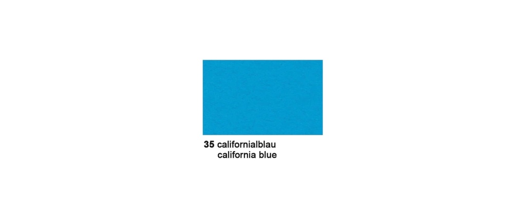 URSUS Papier cartonné 50 x 70 cm Bleu california