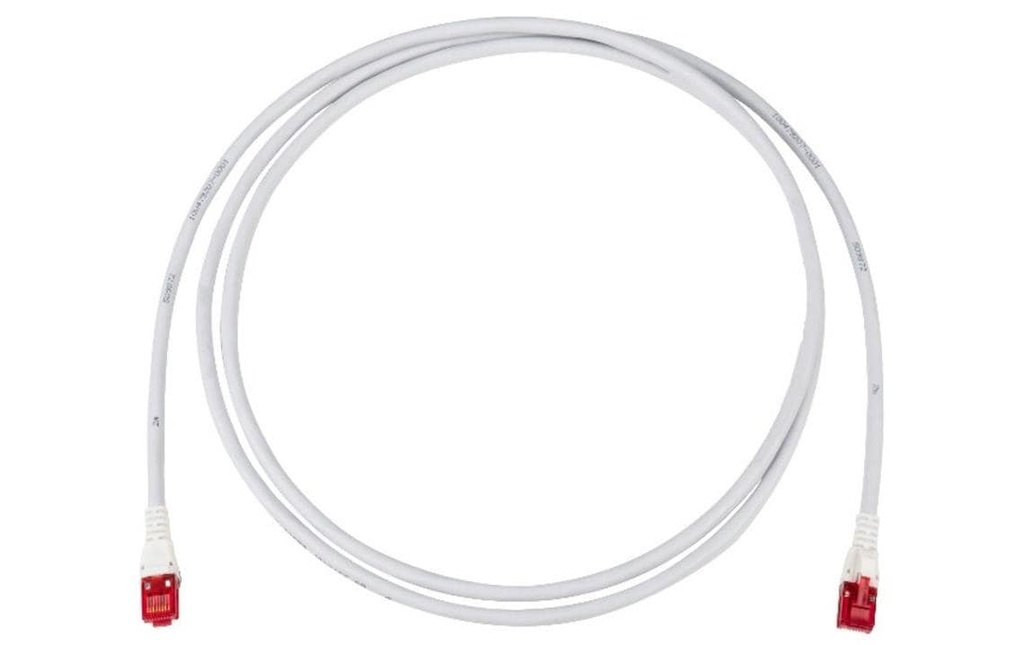 R&M Câble patch  Cat 6A, U/UTP, 1 m, Gris
