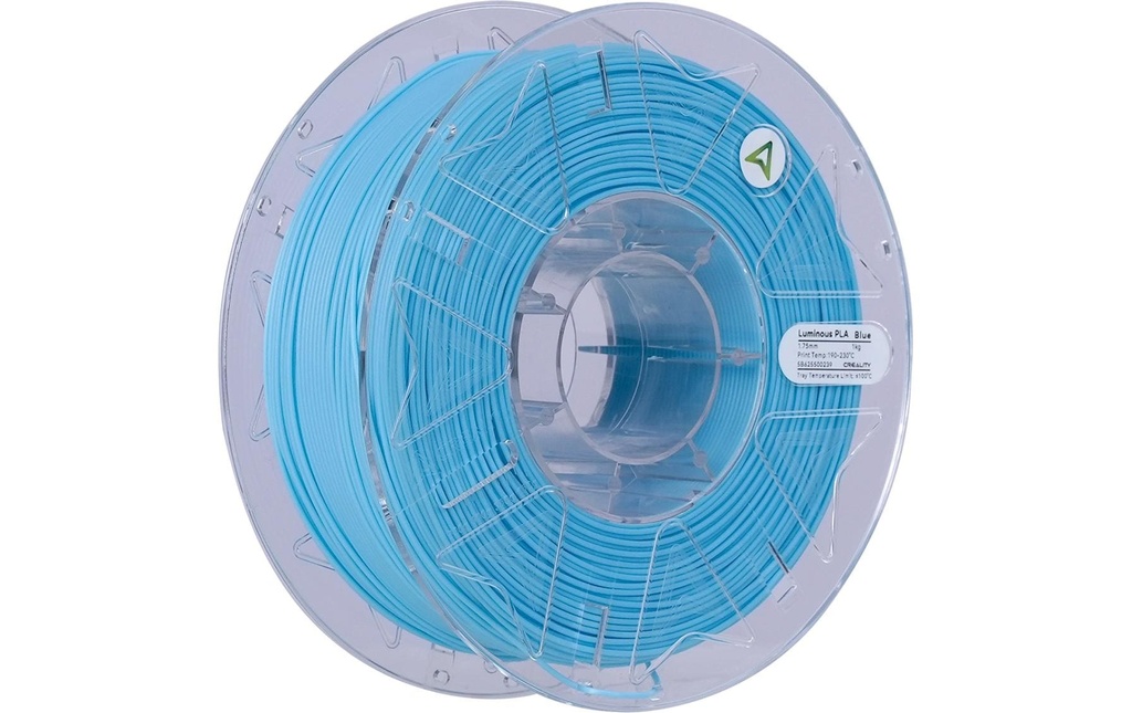 Creality Filament PLA Lumineux Bleu 1.7 mm 1.29 kg