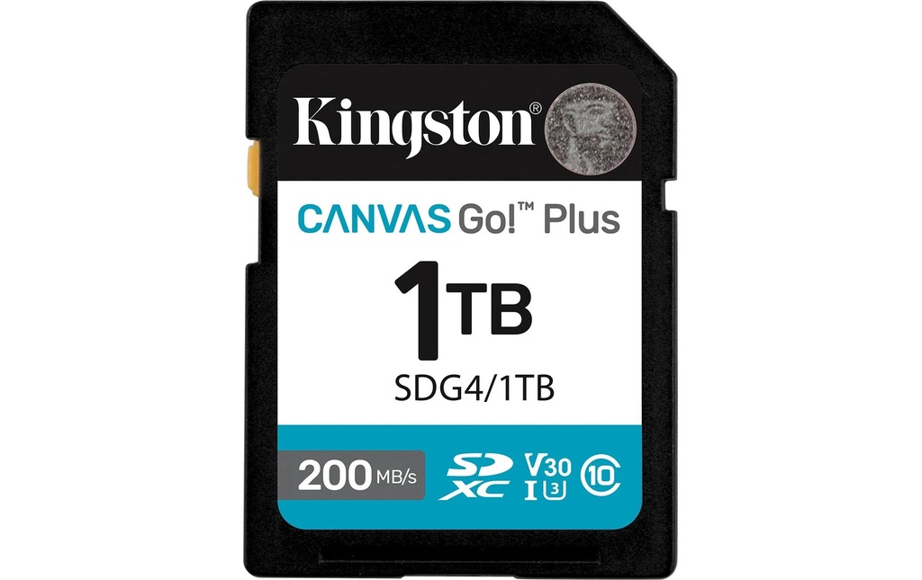 Kingston Carte SDXC Canvas Go! Plus 1000 GB
