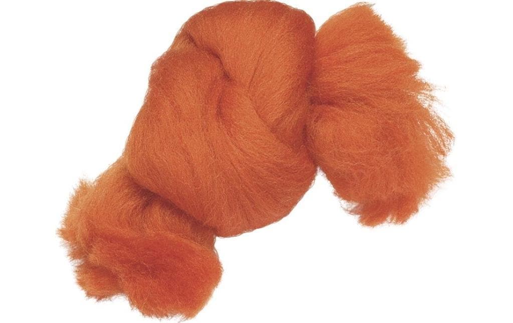 Heyda Laine de feutre 50 g, Orange