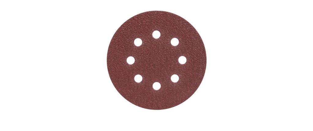 Bosch Kits de feuilles abrasives Velcro, Ø 125 mm, grain 80 25 pièces
