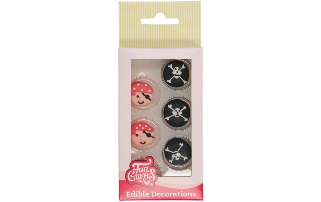 Funcakes Décor en sucre Pirates 35 g