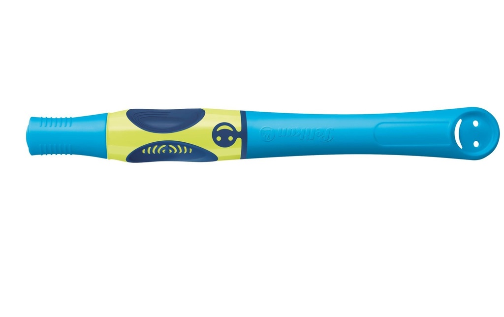 Pelikan Stylo à bille roulante Griffix Marchand de liens 0.4 mm, Neon Fresh Blue