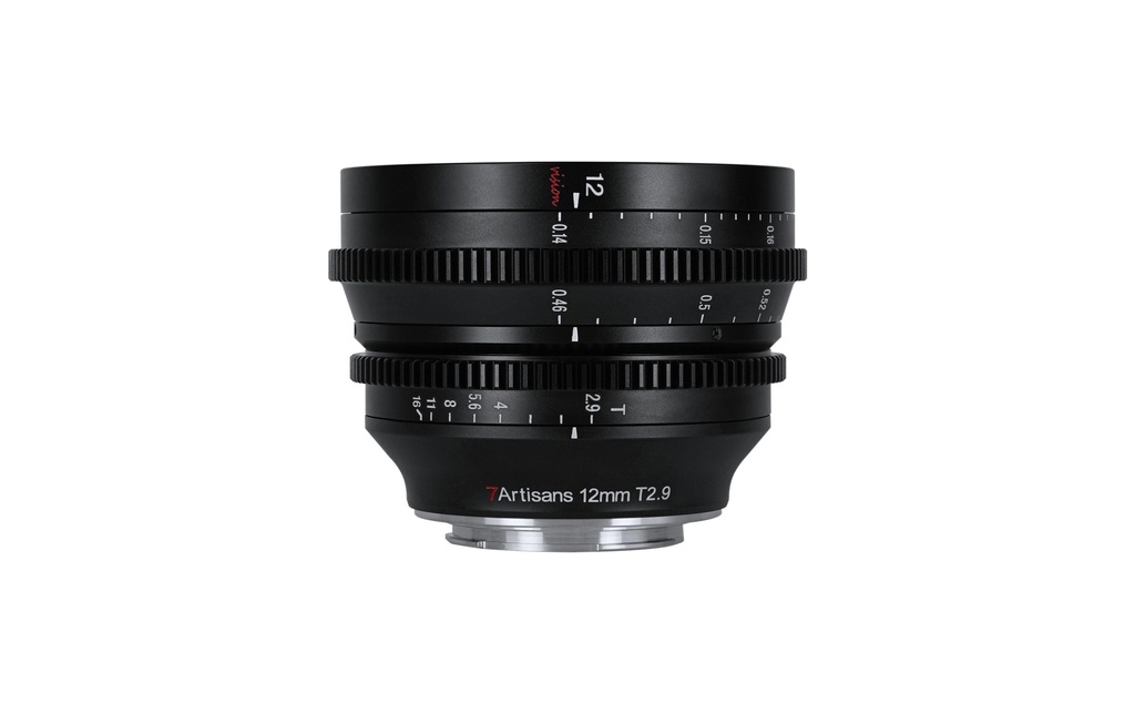 7Artisans Longueur focale fixe 12mm T/2.9 – L-Mount
