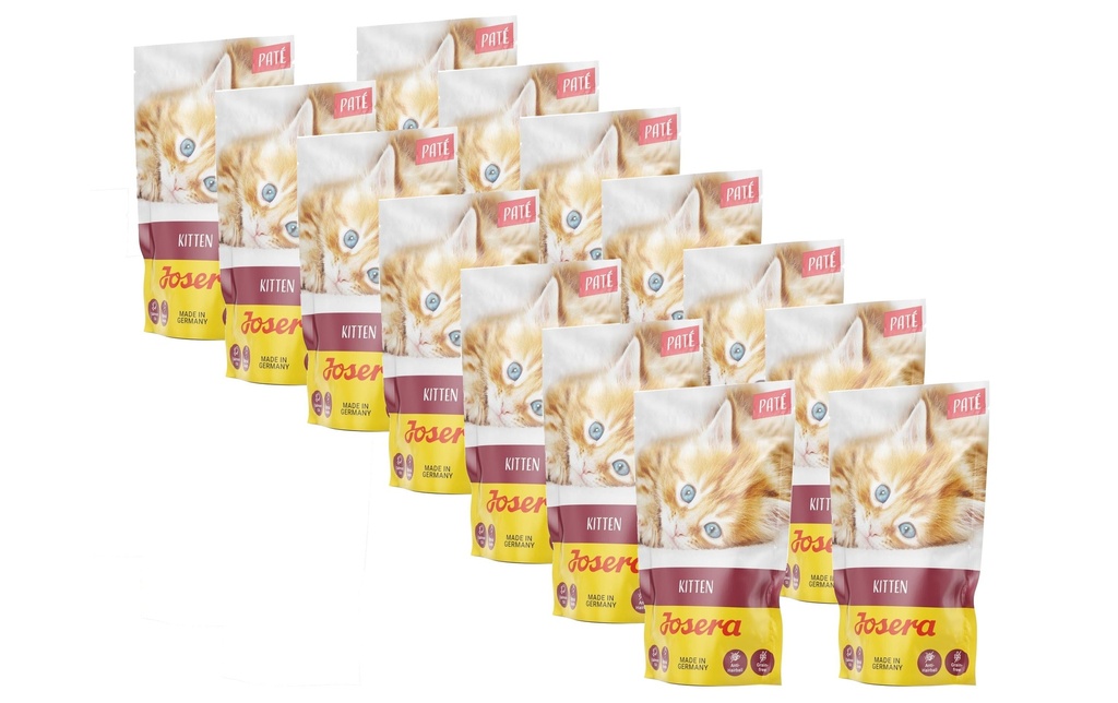 Josera Alimentation humide Paté Kitten, 16 x 85 g