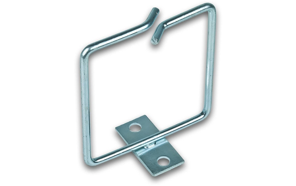 Wirewin Anneau de câblage KFH 80*80 , Argenté