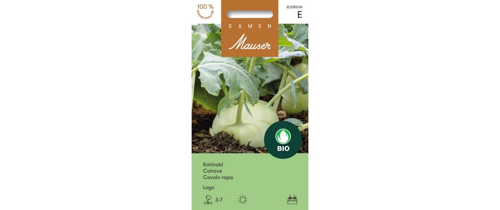 Samen Mauser Semence Bioline Logo Kohlrabi