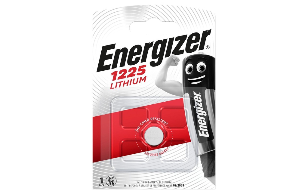 Energizer Pile bouton Lithium CR-1225 , 1 Pièce/s