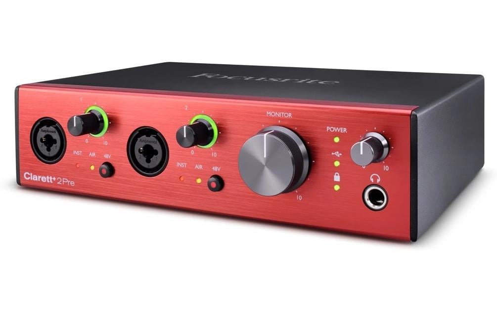 Focusrite Interface audio Clarett+ 2Pre